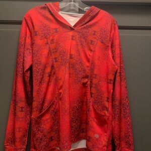 Reel Legends purple and Red Hoodie